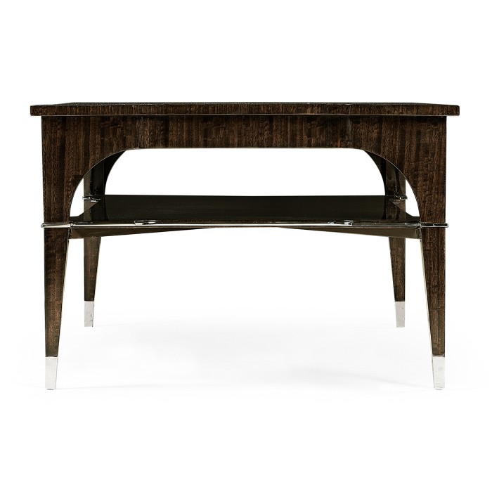 Black Eucalyptus Rectangular Coffee Table