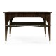 Black Eucalyptus Rectangular Coffee Table
