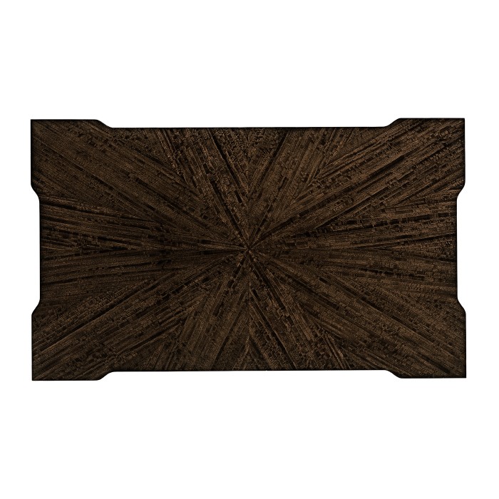 Black Eucalyptus Rectangular Coffee Table