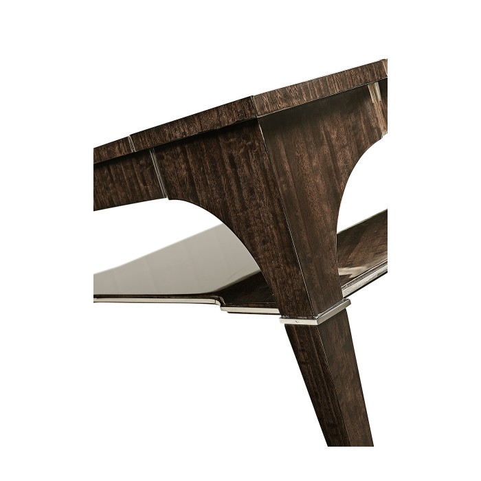 Black Eucalyptus Rectangular Coffee Table