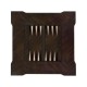 Black Eucalyptus Backgammon and Chess Table