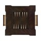 Black Eucalyptus Backgammon and Chess Table