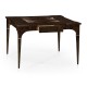 Black Eucalyptus Backgammon and Chess Table