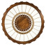 Camden Round Brass Centre Table
