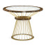 Camden Round Brass Centre Table