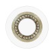 Multi Metal Round Plaid Centre Table