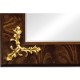 Hallway mirror with gilded carving