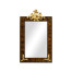 Hallway mirror with gilded carving