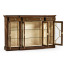 Dark Rosewood Four-Door Display Cabinet