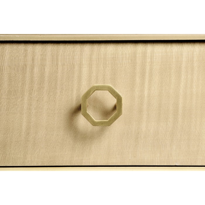 Champagne Four-Door Display Cabinet