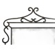 Wrought-iron mirror