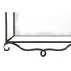 Wrought-iron mirror