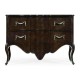 Black Eucalyptus Bombe Chest of Drawers 52
