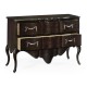 Black Eucalyptus Bombe Chest of Drawers 52