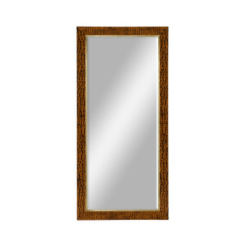 Choc faux Croc mirror