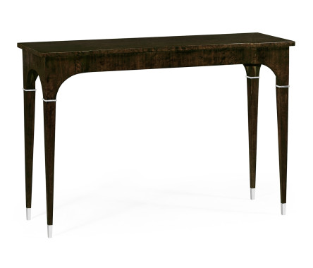 Black Eucalyptus Rectangular Console Table