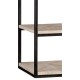 5 tiered étagère in limed acacia