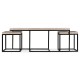 Rectangular Coffee Table in Limed Acacia