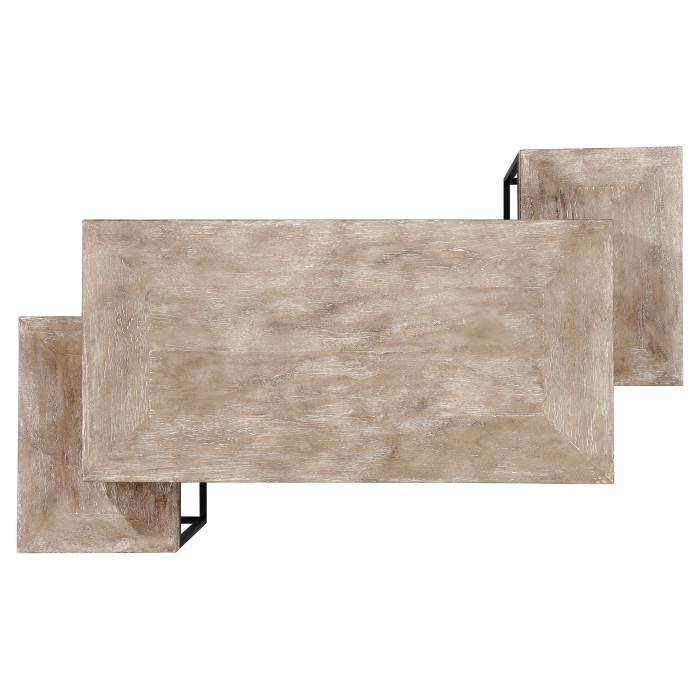 Rectangular Coffee Table in Limed Acacia