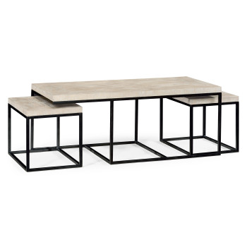 Rectangular Coffee Table in Limed Acacia