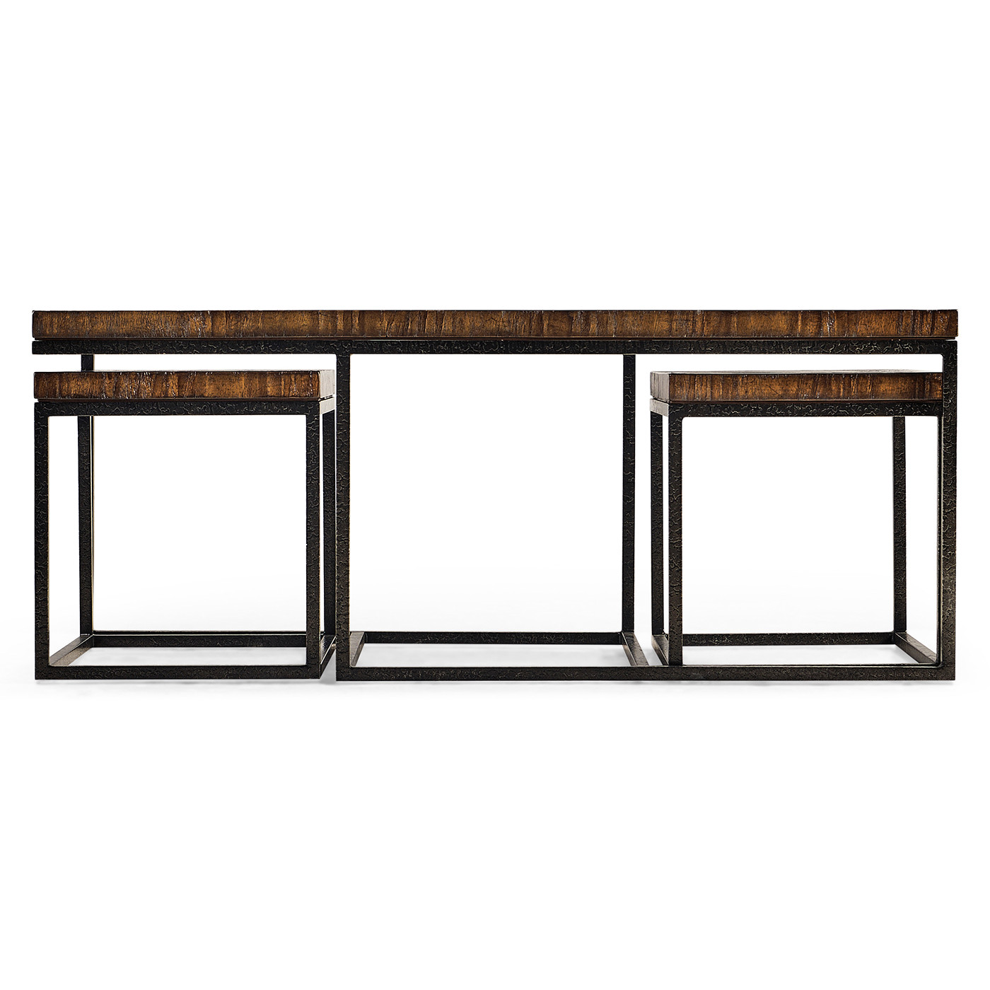 Rectangular Coffee Table in Rustic Walnut