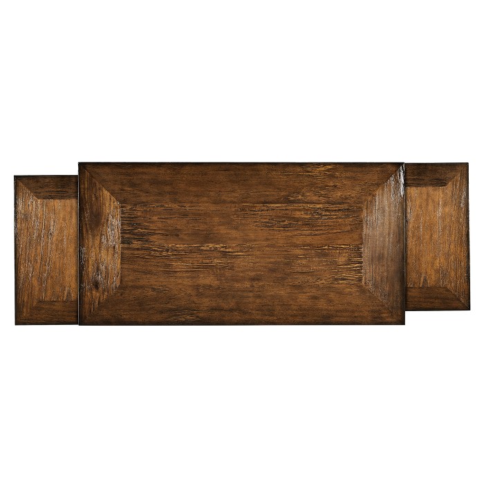 Rectangular Coffee Table in Rustic Walnut