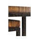 Rectangular Coffee Table in Rustic Walnut