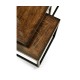 Rectangular Coffee Table in Rustic Walnut