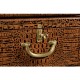 Choc faux Croc valise desk