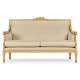 Gold Leaf Two-Seater Sofa