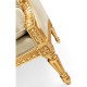 Gold Leaf Two-Seater Sofa