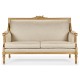 Gold Leaf Two-Seater Sofa