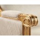 Gold Leaf Two-Seater Sofa