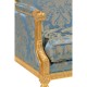 Gold Leaf Two-Seater Sofa