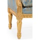 Gold Leaf Two-Seater Sofa