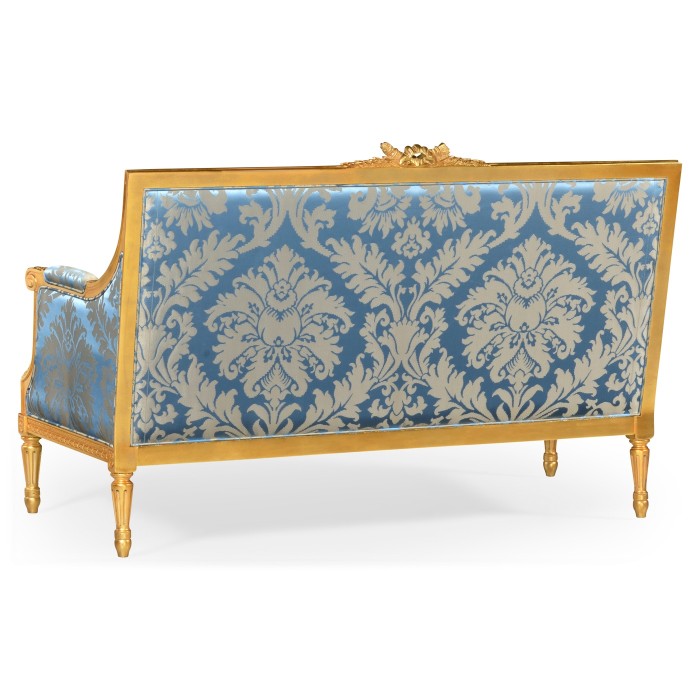 Gold Leaf Two-Seater Sofa