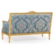 Gold Leaf Two-Seater Sofa