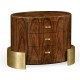 Small oval chest of drawers