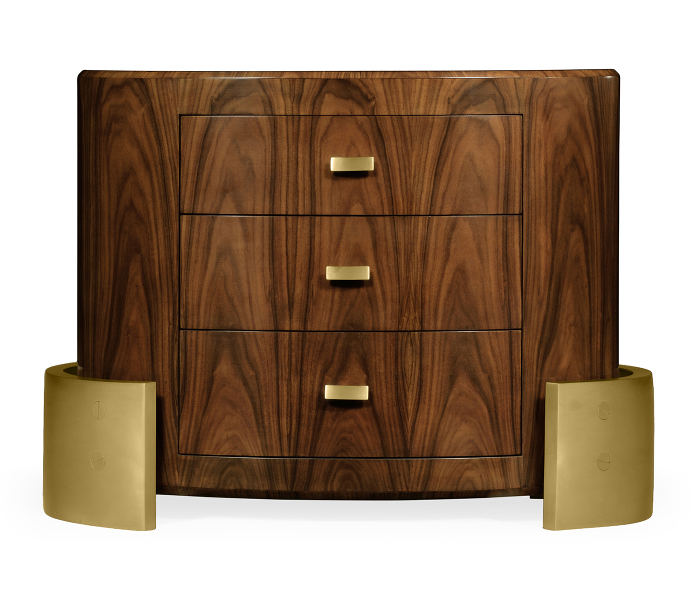 Small oval chest of drawers