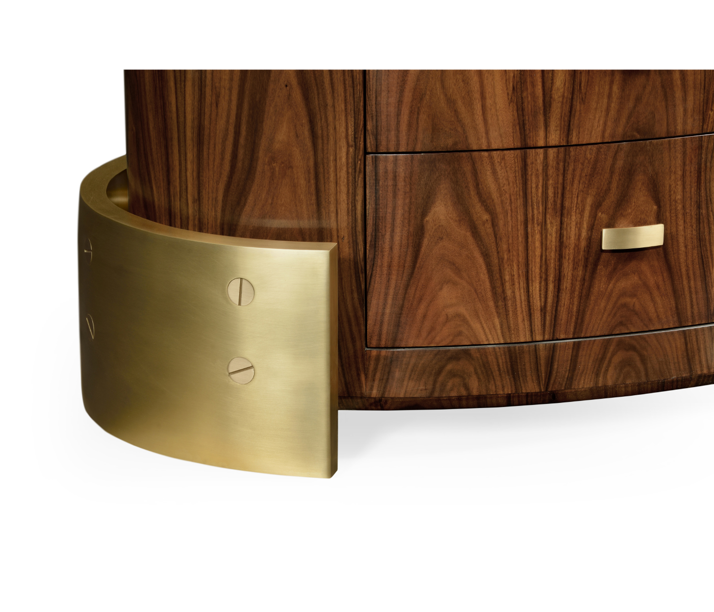 Small oval chest of drawers