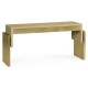 Contemporary console table with drawers