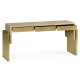Contemporary console table with drawers