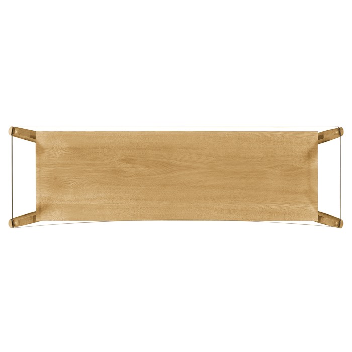 Architects Console Table with Drawers Ang Glass Top