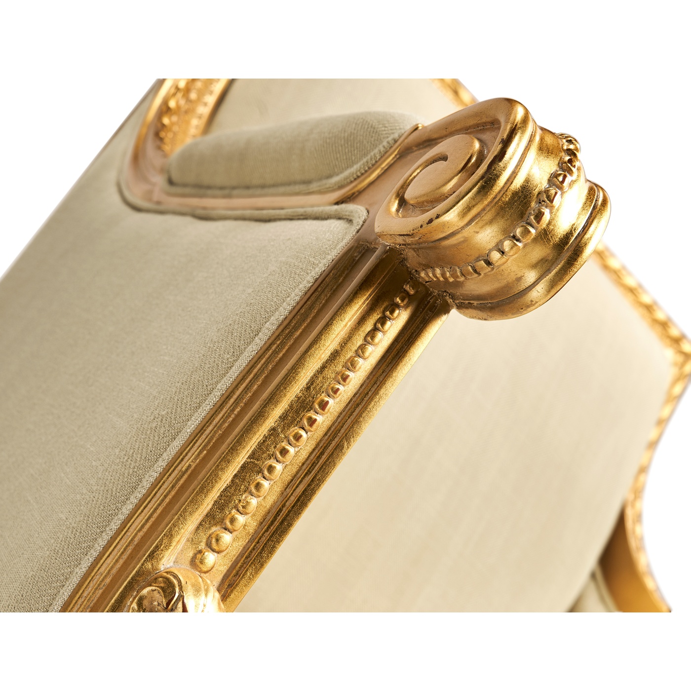 Antique Gold-leaf Occasional Chair