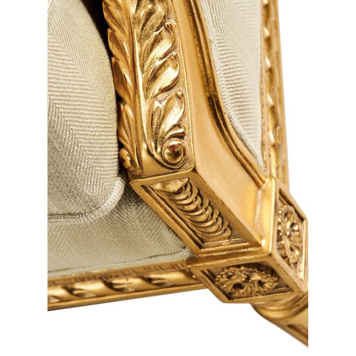 Antique Gold-leaf Occasional Chair