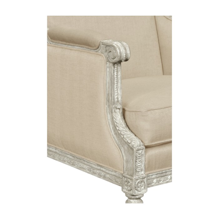 Natural Greige Occasional Chair