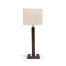 Black Eucalyptus Rectangular Table Lamp