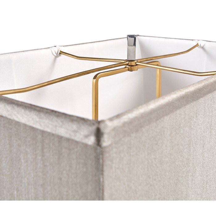 Black Eucalyptus Rectangular Table Lamp