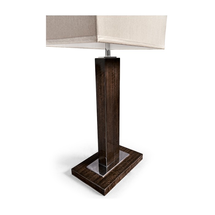 Black Eucalyptus Rectangular Table Lamp