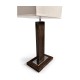 Black Eucalyptus Rectangular Table Lamp